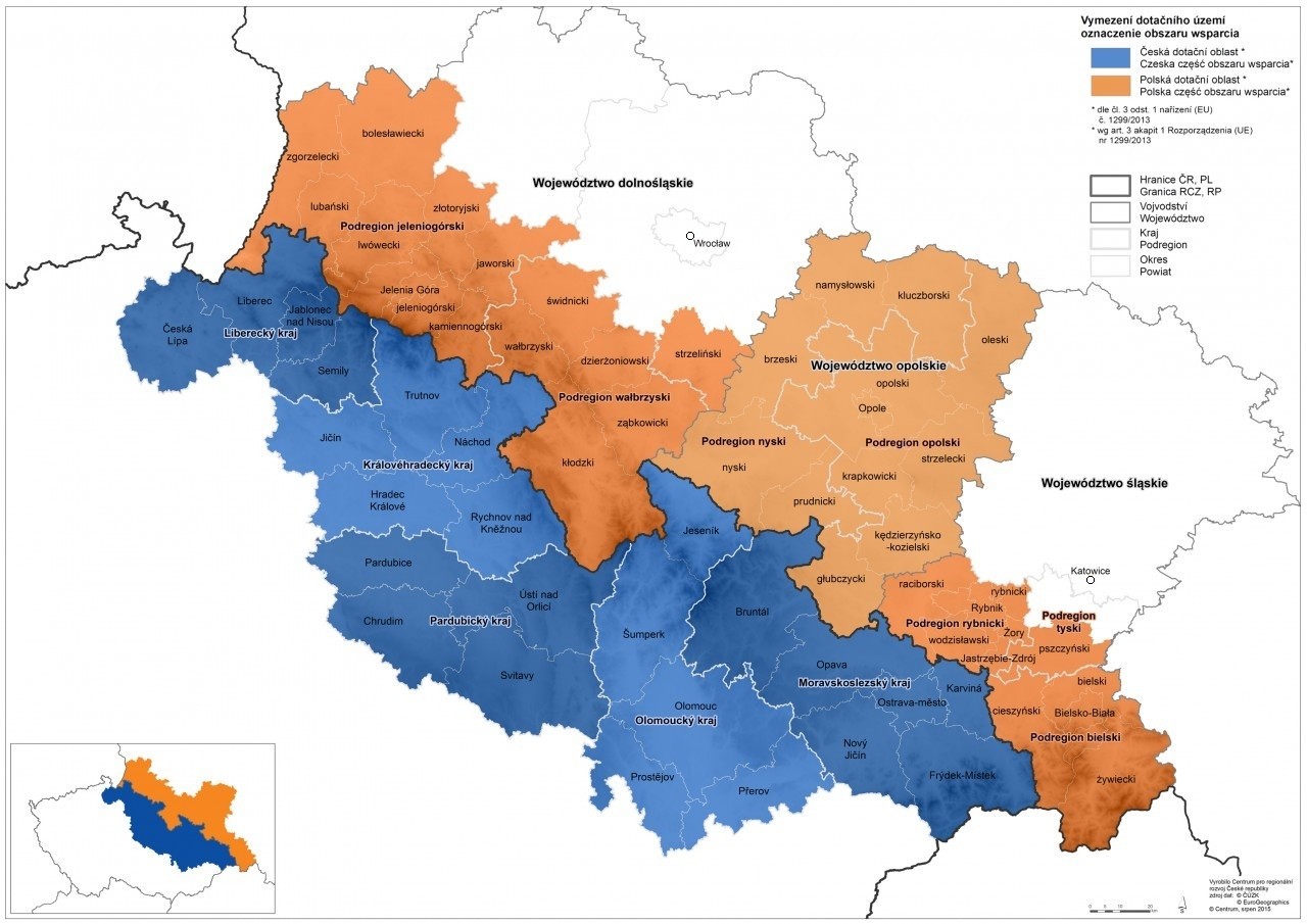 mapa interreg rcz-pl